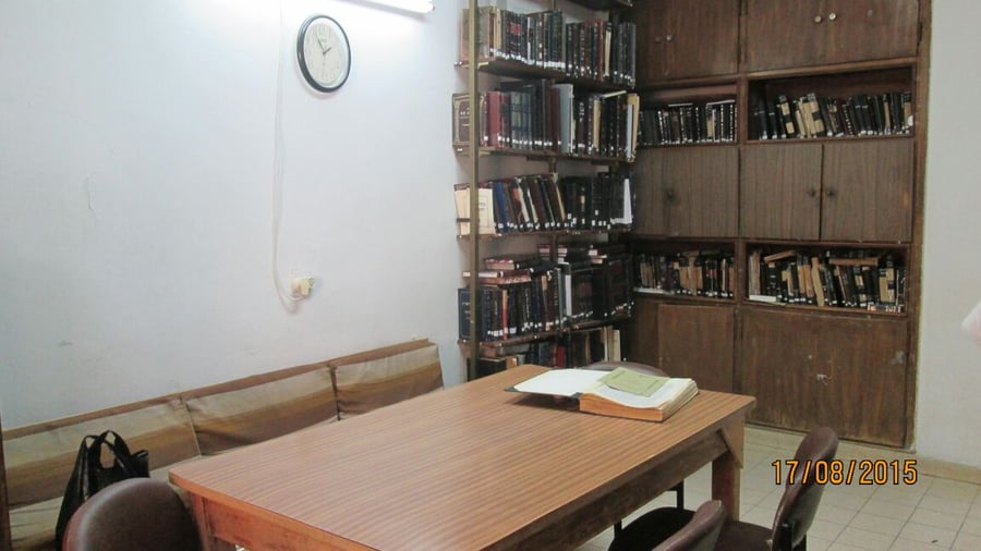חדר הלימוד של הגר"ד לנדו