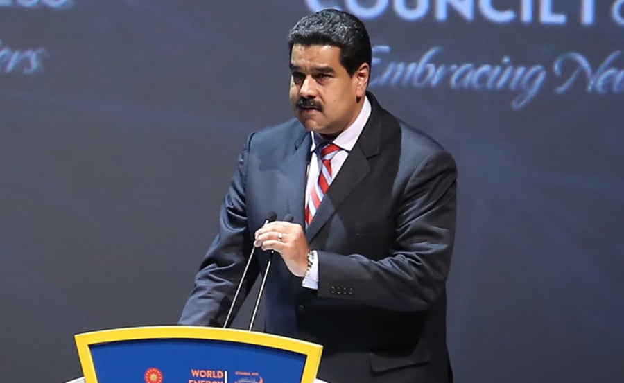 ניקולס מדורו, הנשיא הנוכחי של ונצואלה. סובל מניסיונות הפיכה