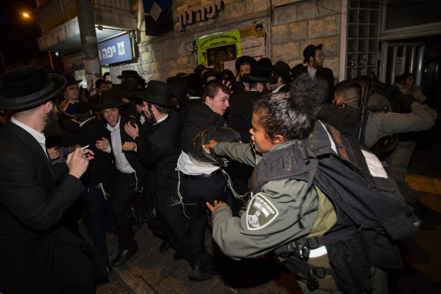 גלריה: הפגנת המאות בצומת בר אילן בירושלים