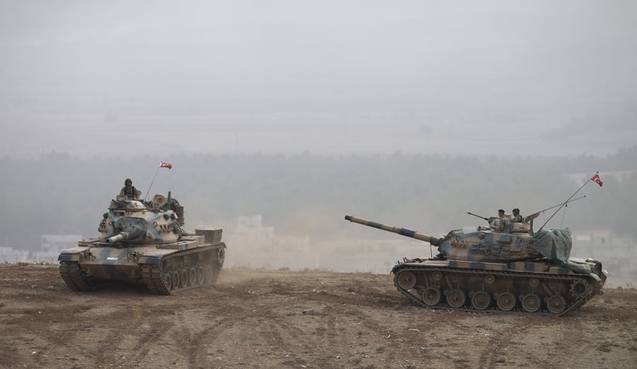 טנקים טורקים בעיראק