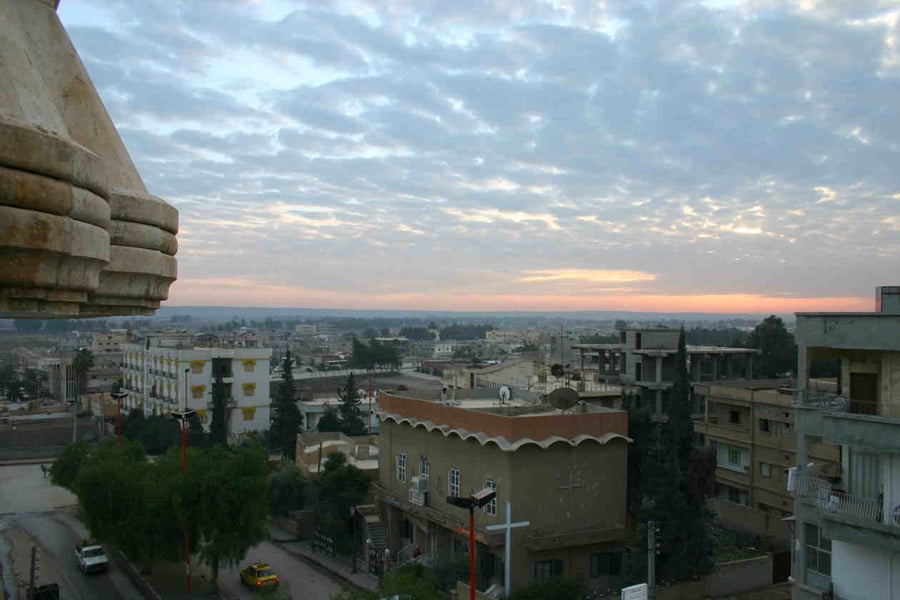בירת דאעש א-ראקה. ארכיון