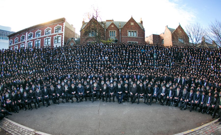 התמונה השנתית: 4,000 שליחי חב"ד בפריים אחד