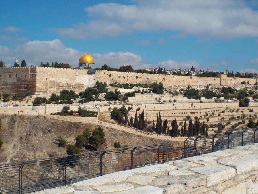 החלו העבודות להקמת חומת ביטחון בהר הזיתים