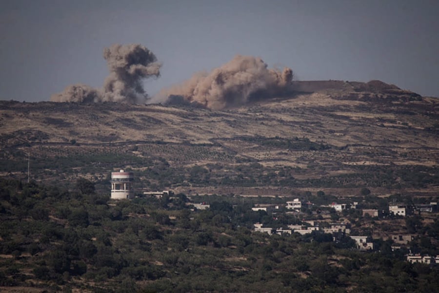 הפצצה ישראלית בסוריה