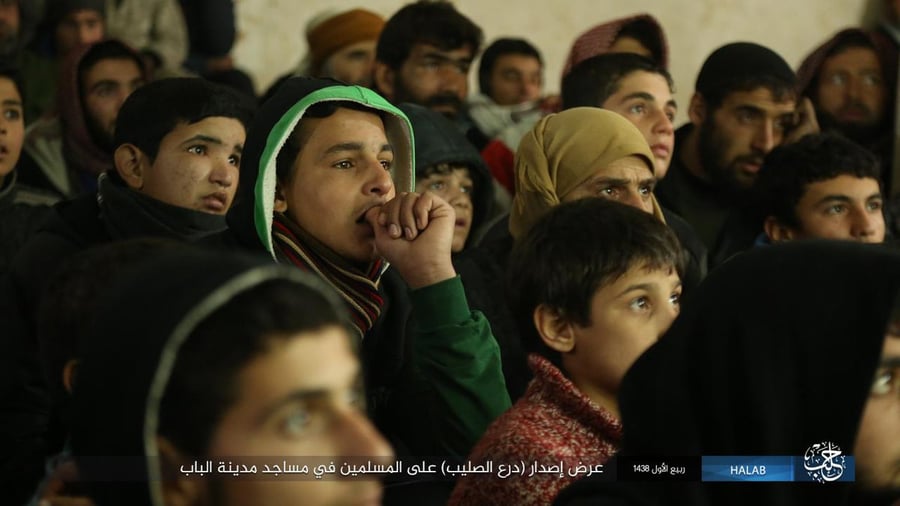 אל-באב: הילדים אולצו לצפות בשריפת החיילים הטורקים