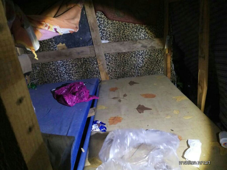 21 שוהים בלתי חוקיים נלכדו במחנה לינה