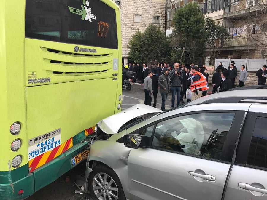 חרדי נפצע קשה בתאונה במרכז ירושלים