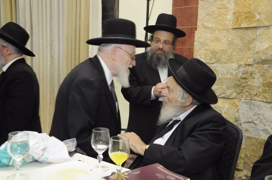 עם הרב ירחמיאל בויאר, מראשי "דגל התורה"