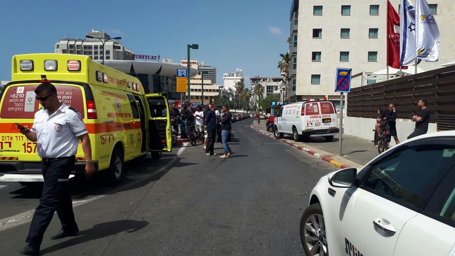 פיגוע בתל אביב: ארבעה נפצעו מדקירות