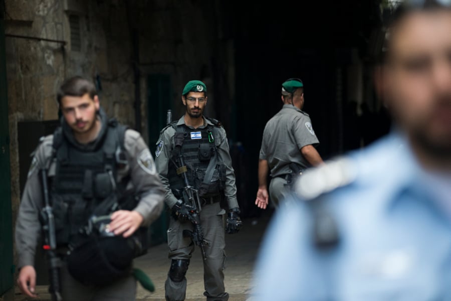 כוח משטרה בעיר העתיקה בירושלים
