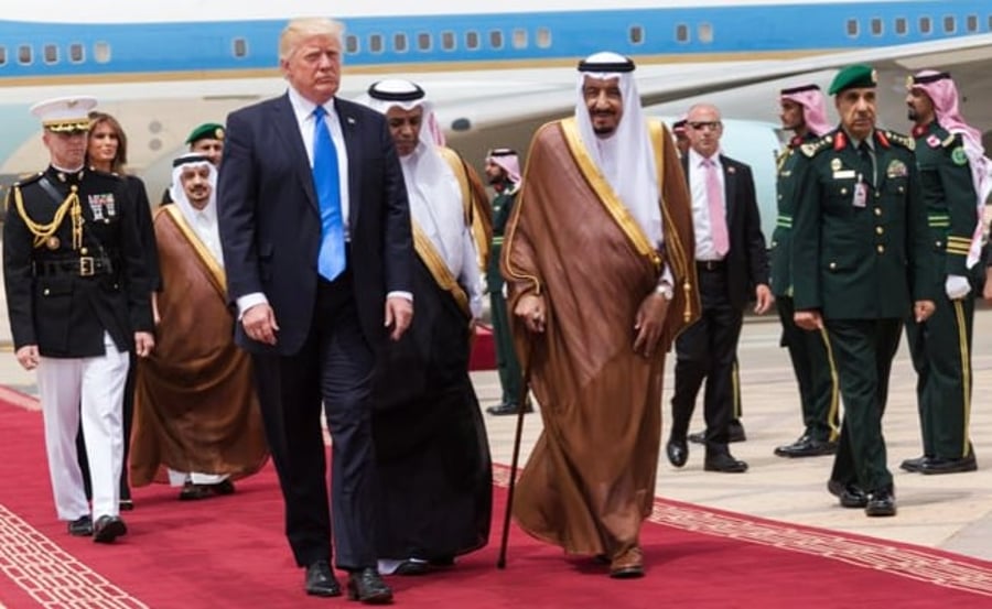 טראמפ בסעודיה. היום