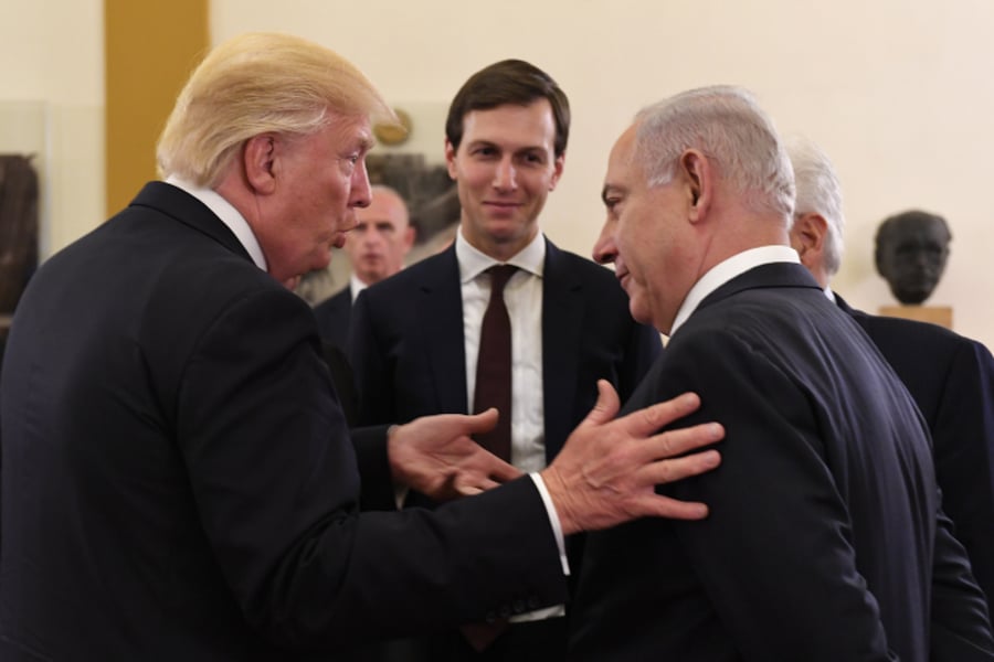 ועכשיו הגלריה: צפו ביום הראשון של ביקור טראמפ בישראל