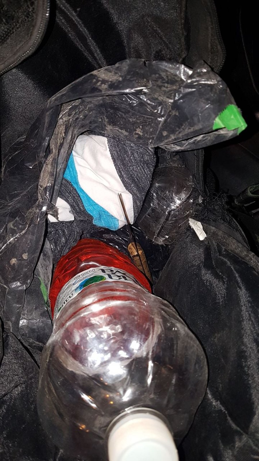 2 פלסטינים נתפסו עם 9 בקבוקי תבערה