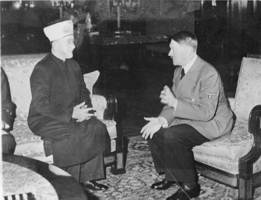 היטלר והמופתי בפגישה