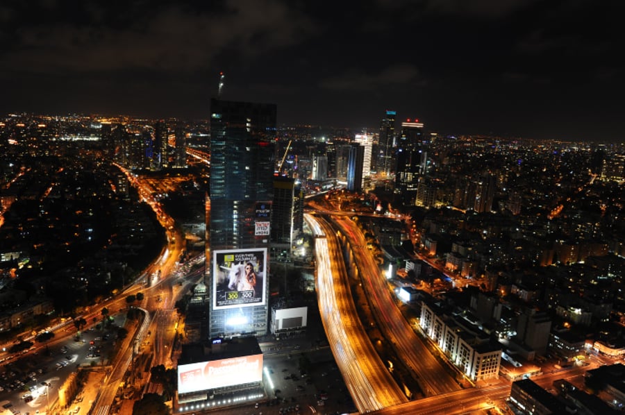 השמים של תל אביב • צפו בגלריה ממגדלי עזריאלי