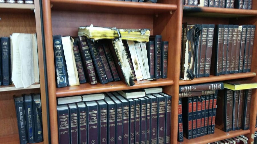 ספרים שרופים בארון הקודש, לאחר ניסיון ההצתה
