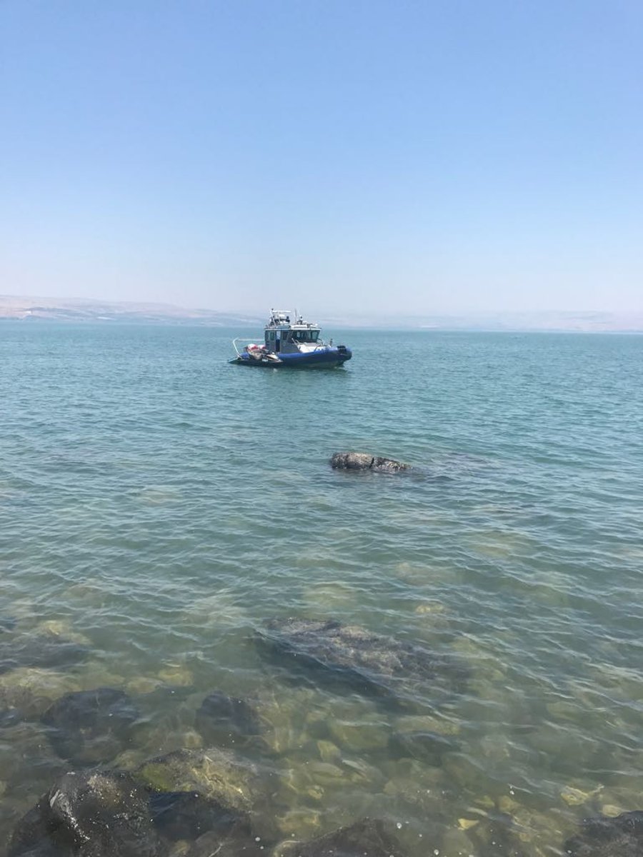 אגם מסוכן: עוד צעיר טבע למוות במי הכנרת