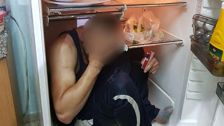 הפלסטינים השב"חים נתפסו בבוידעם ובתוך המקרר