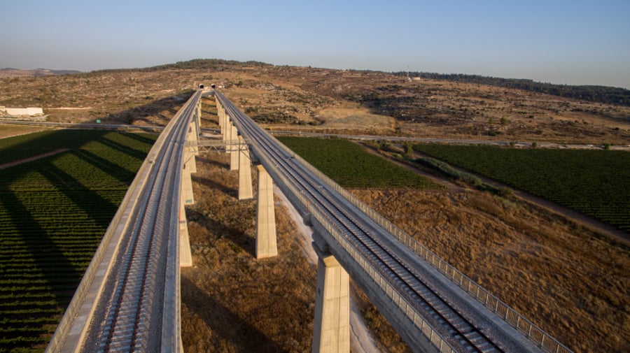 מסילות הרכבת המהירה לירושלים