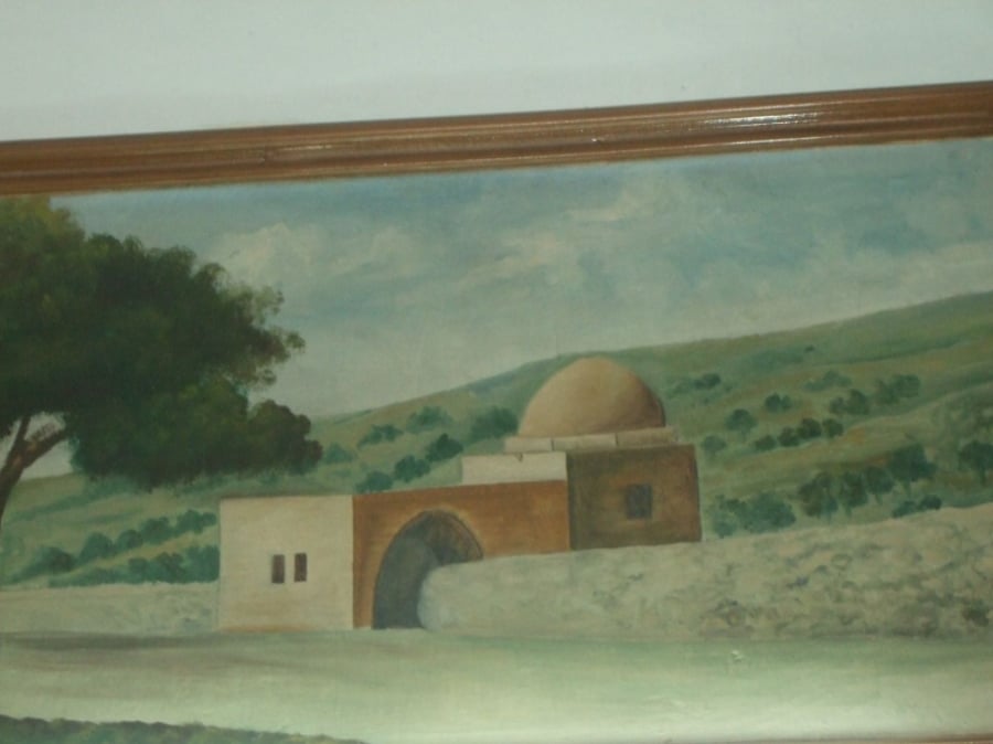 אחד הציורים המפורסמים של בק בבית הכנסת