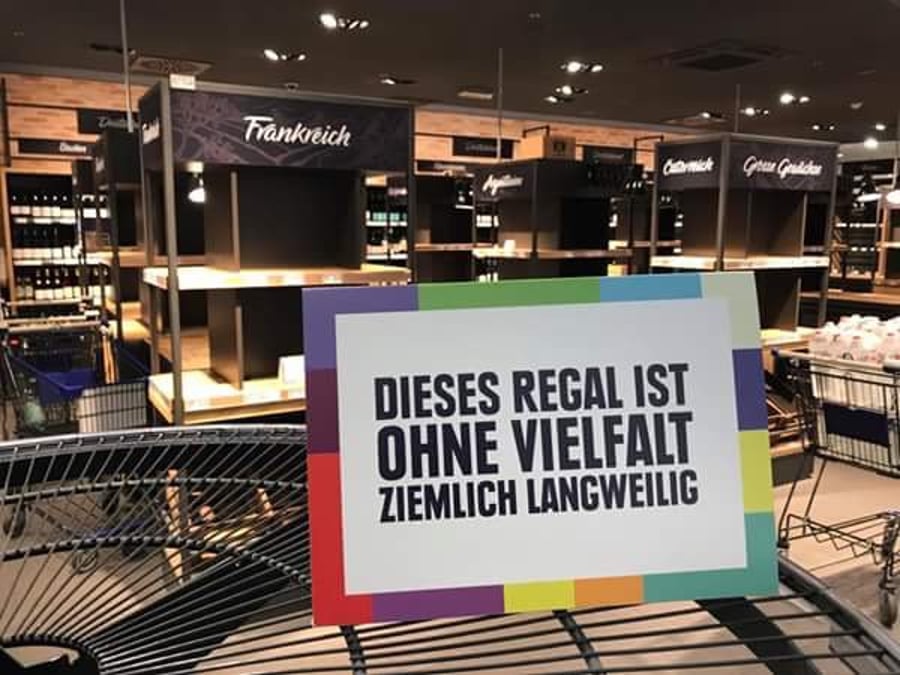 הסופרמרקט הגרמני הפתיע ורוקן את המדפים