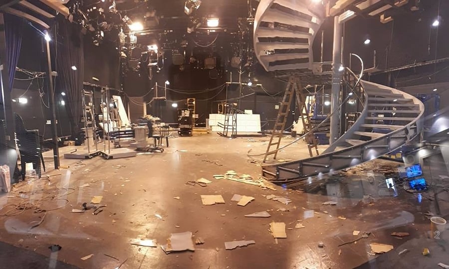 אחרי 10 שנים: עובדי חדשות 2 פירקו את האולפן המרכזי