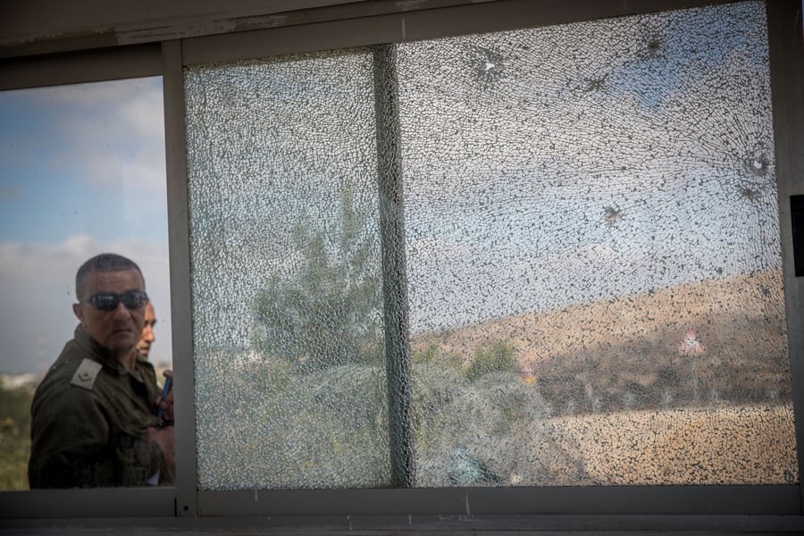 שלושה נרצחים בהר אדר • זירת הפיגוע בתמונות