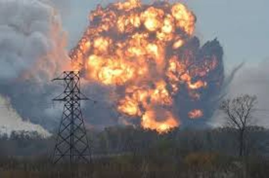 מחסן התחמושת הגדול באוקראינה התפוצץ