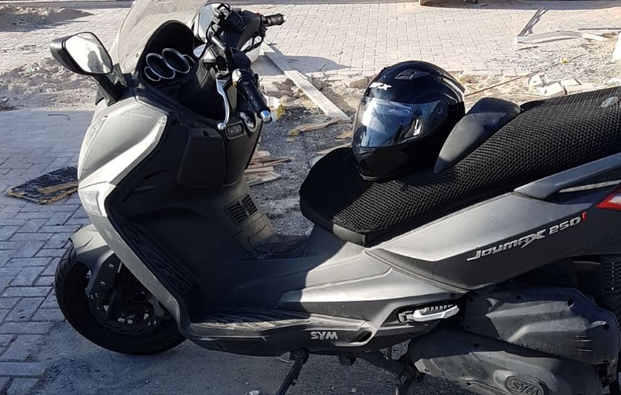 גנב אופנוע בירושלים, ניסה להעבירו ונעצר