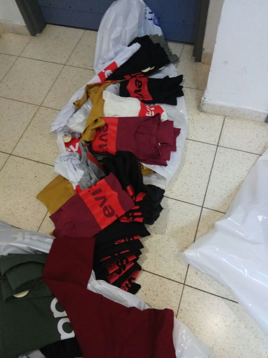תל אביב: המשטרה החרימה מותגים מזויפים