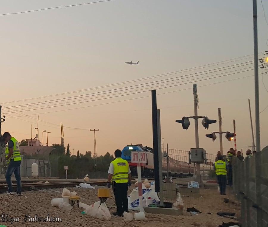 נערה חרדית נהרגה מפגיעת רכבת ליד כפר חב"ד