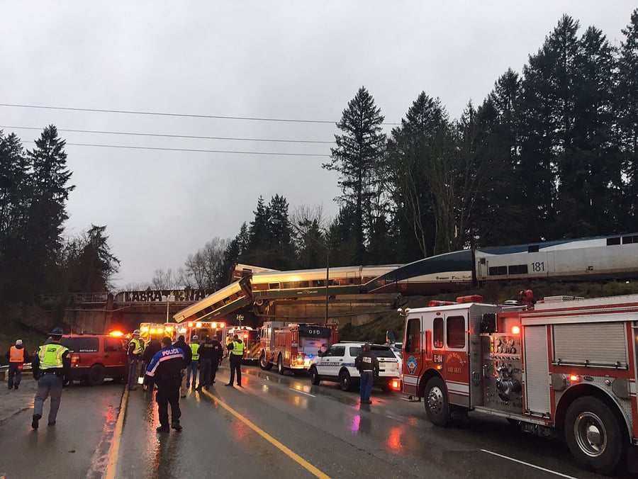 תאונת רכבת קשה במיוחד: 77 נפגעו קשות