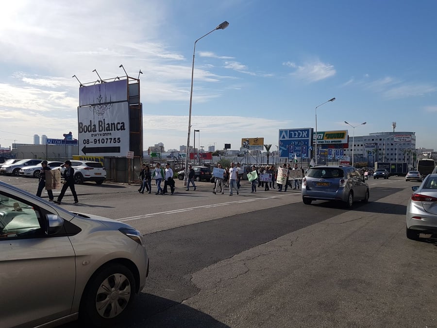 עובדי 'טבע' שוב חוסמים כבישים בירושלים