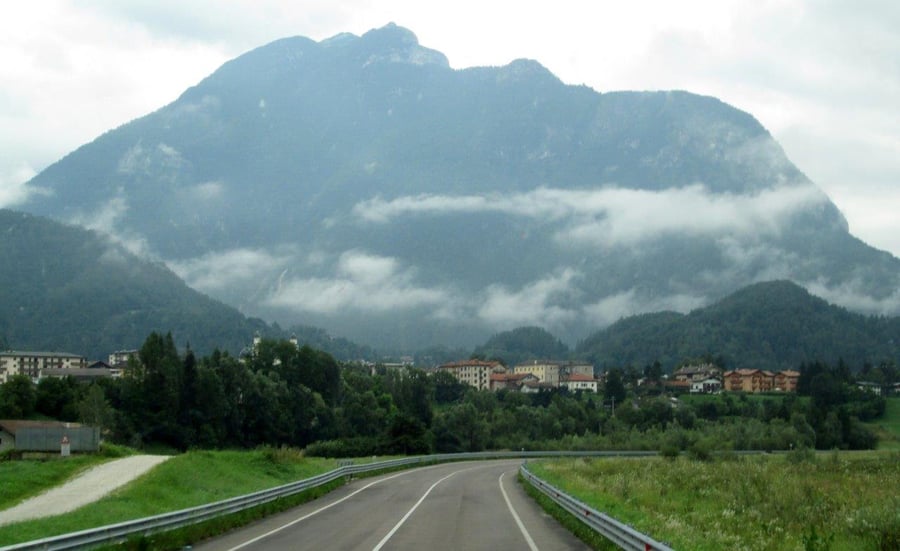 טיול מצולם בכביש קנזיי-ונציה בצפון איטליה