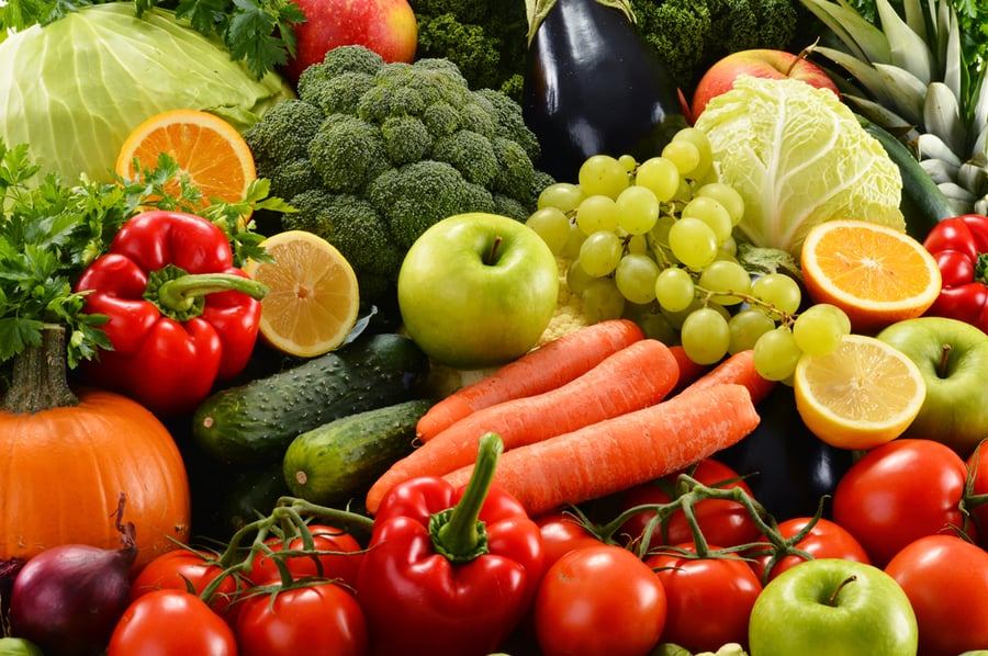 הפירות והירקות עם חומרי הדברה חריגים