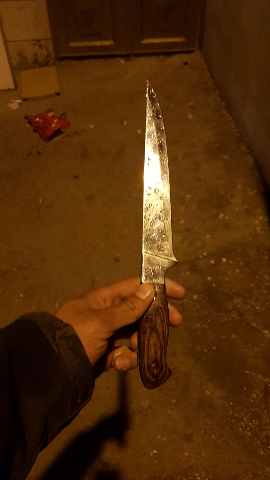 הסכין שנתפסה