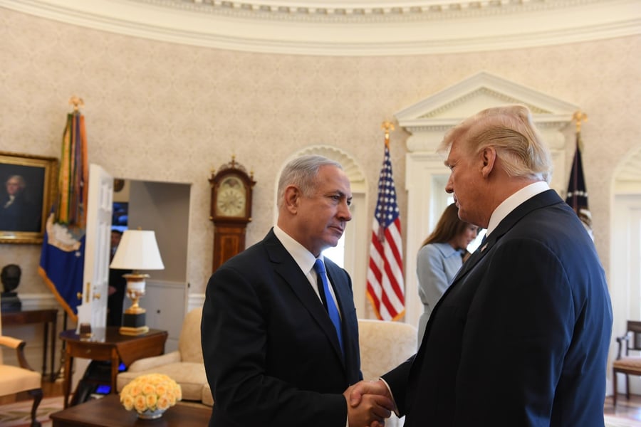 טראמפ ונתניהו נפגשו: "ישראל מיוחדת מאוד בשבילי"