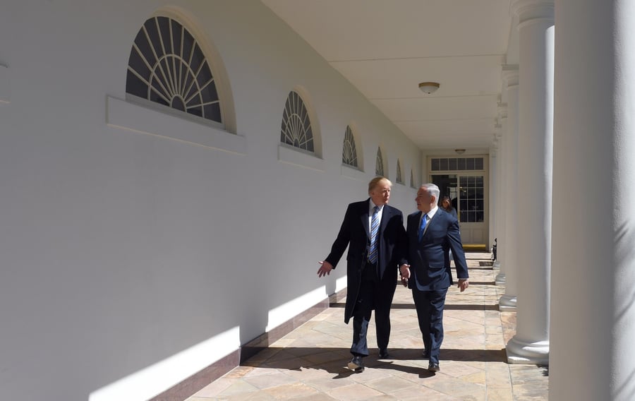 טראמפ ונתניהו נפגשו: "ישראל מיוחדת מאוד בשבילי"