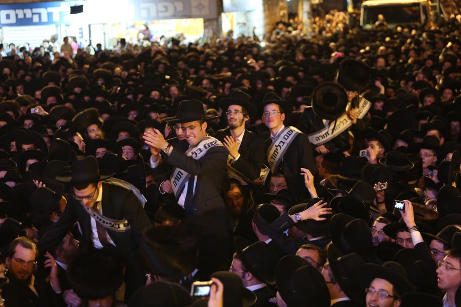 עצרת "הפלג הירושלמי": שני הרבנים סומנו כמנהיגים