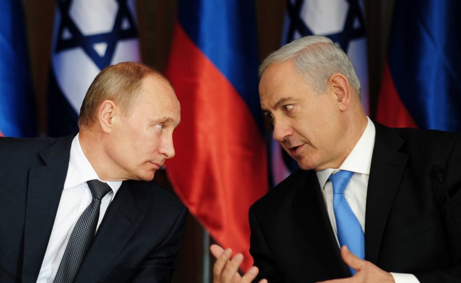פוטין לישראל: "אל תפרו את האיזון בסוריה"