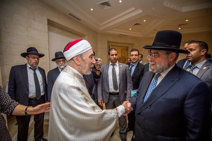 הרבנים הצהירו: "המוסלמים הפרגמטיים הם הפרטנרים שלנו"