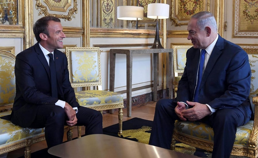 הנשיא הצרפתי: 'העברת השגרירות לירושלים גרמה למוות'