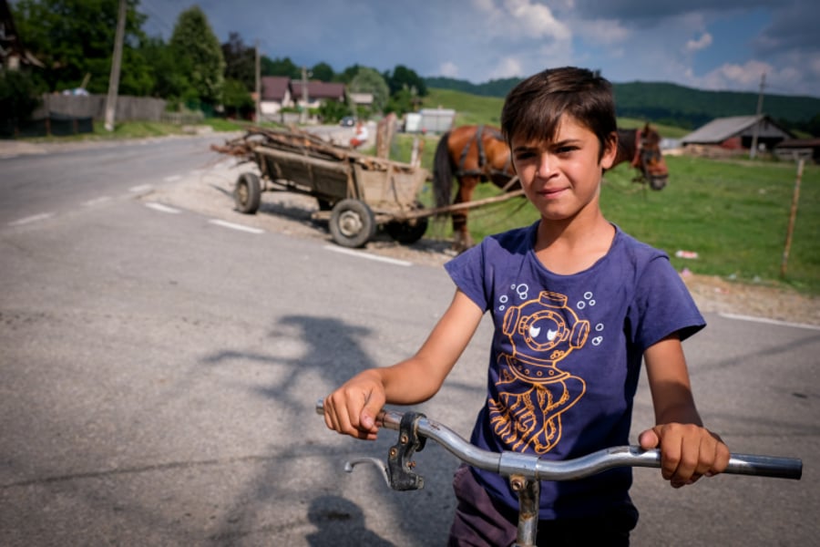 כפרים צועניים ושווקים תוססים: גלריה מרומניה