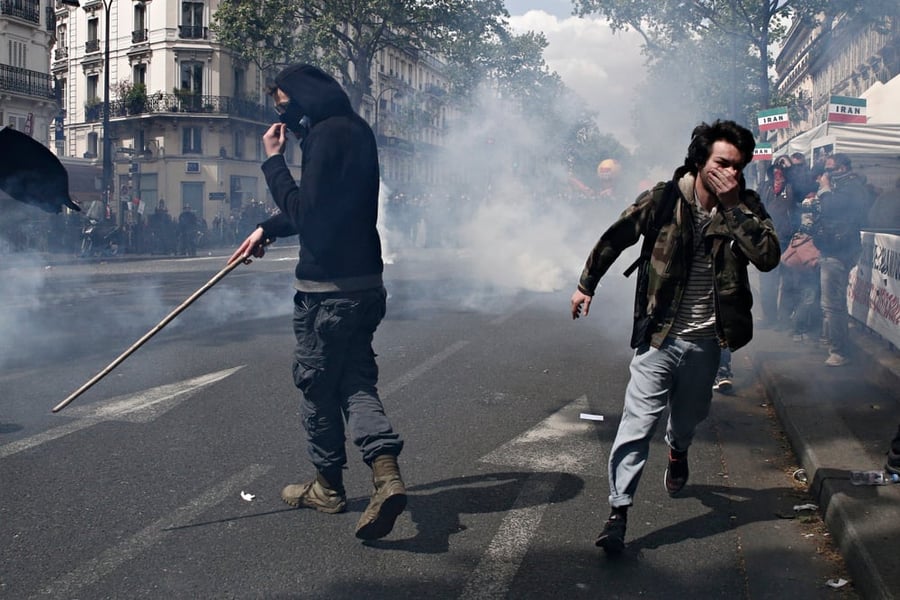 הפגנות ה-1 במאי בפריז