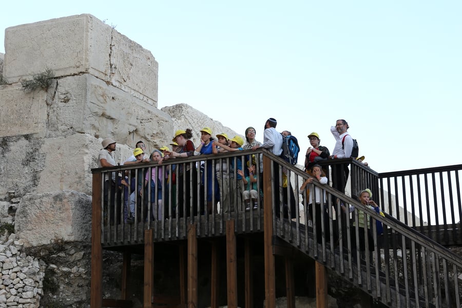 צפו בתמונות: פרוייקט הענק "בשבילי ירושלים 2"