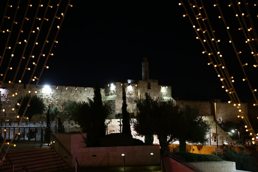 לילה 'אלולי' בעיר העתיקה בירושלים • צפו