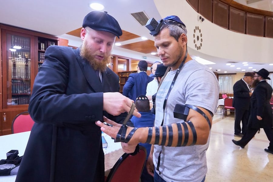 ערב ראש השנה בקהילה היהודית במוסקבה