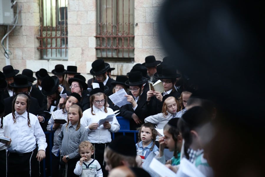 מעמד ה'תשליך' בנדבורנה ירושלים • תיעוד