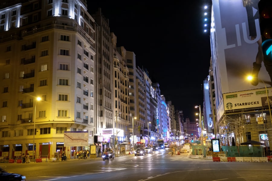 טיול ברחובות מדריד דרך עדשת המצלמה