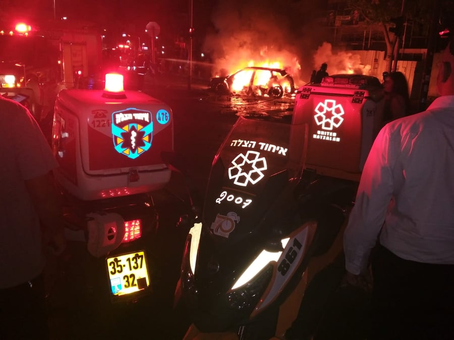 שני גברים נהרגו בפיצוץ ברכב בתל אביב